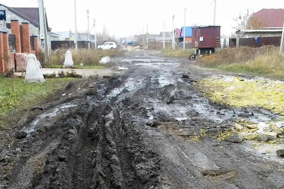 улица Солнечная в Тимофеевке