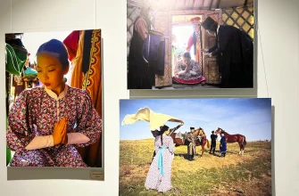 калмыцкая девушка на фотографии