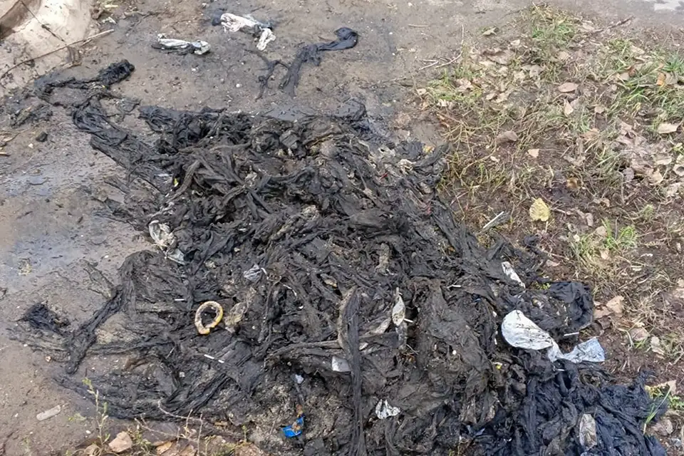 мусор из канализации