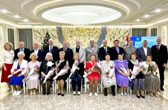 юбиляры семейной жизни в ЗАГСе