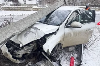 ДТП 25 декабря 2025 года на улице Мурысева