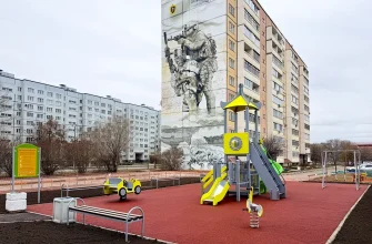 новая детская площадка