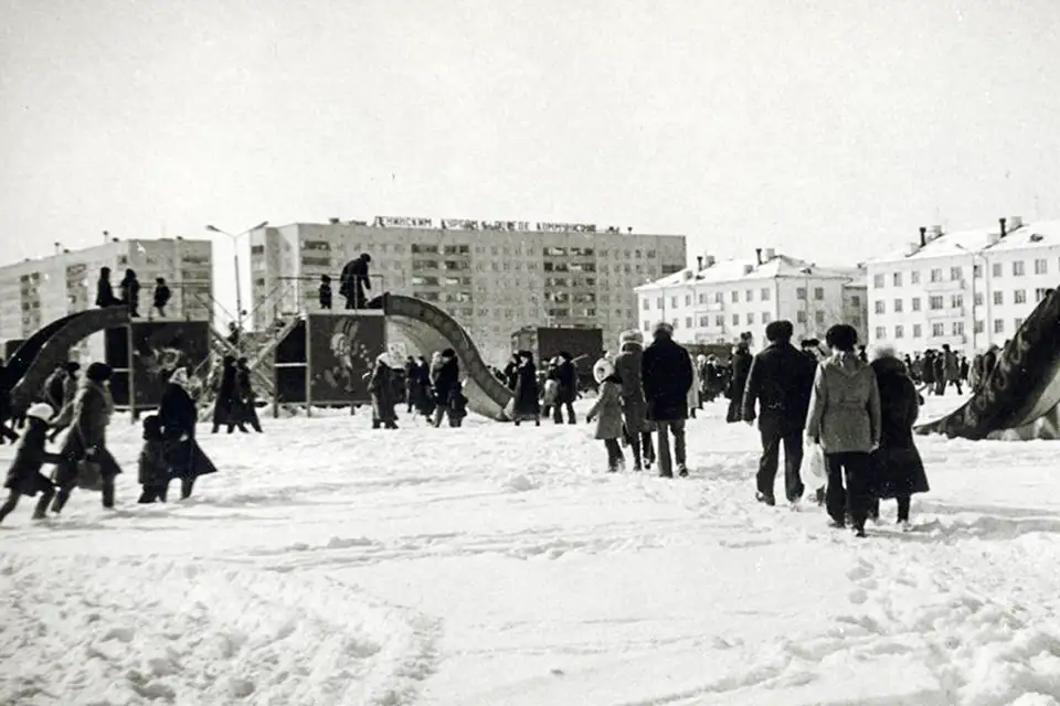 новогоднее гулянье в Тольятти 