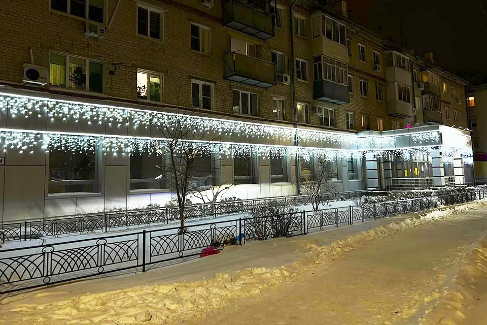 новогоднее украшение МФЦ