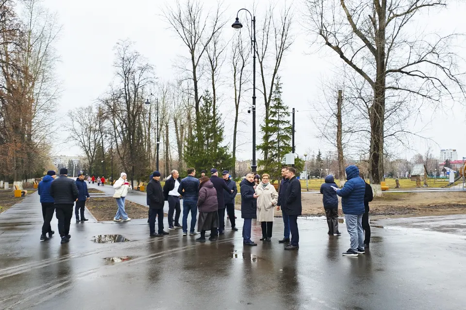 комиссия в парке Центрального района