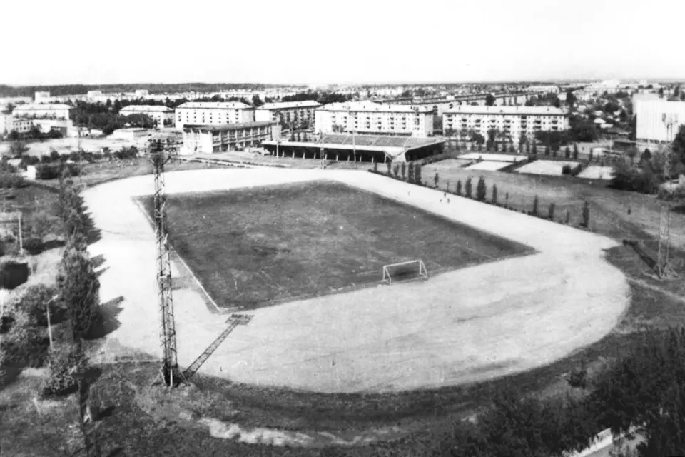 стадион Юность на старом фото