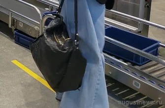 женщина с сумкой в аэропорту