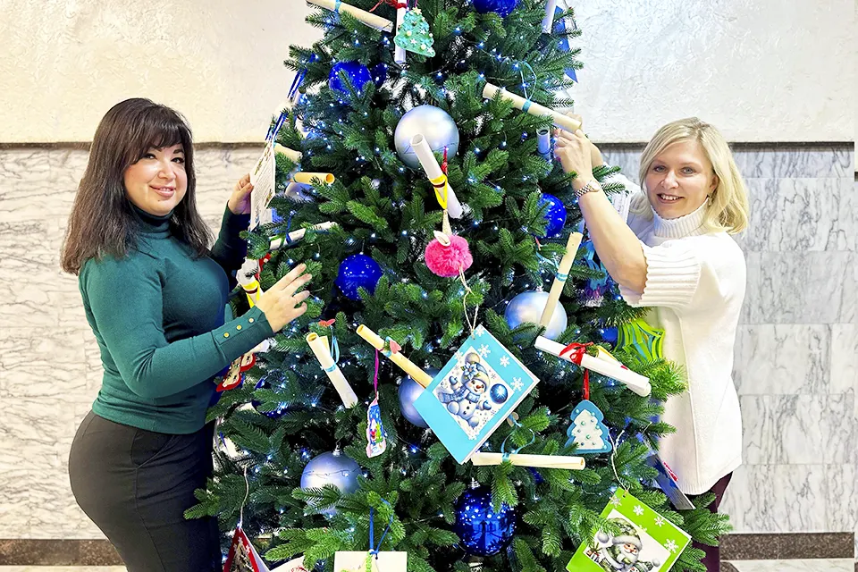 елка желаний ТОАЗа