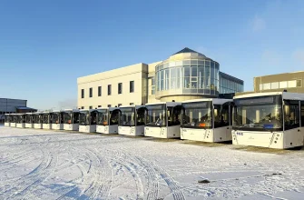 новые автобусы в ТПАТП №3