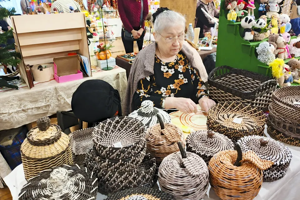 ярмарка золотые руки мастер корзина изделие плетеное плетеные изделия на ярмарке