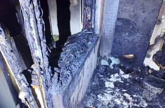 пожар на балконе