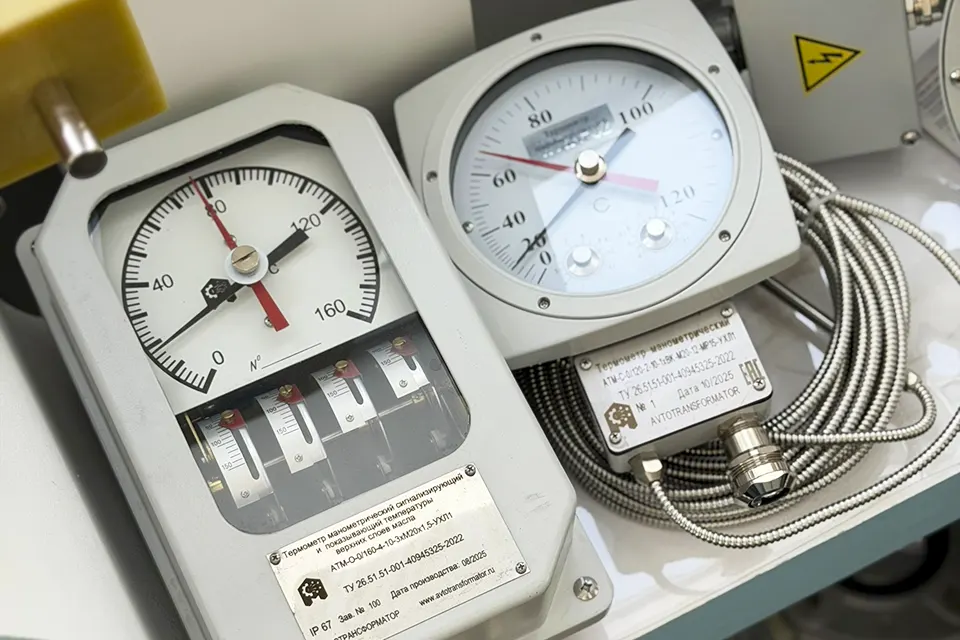 манометрический термометр