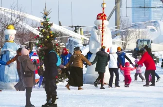 хоровод в парке имени Сахарова