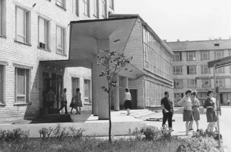 главный корпус ТПИ Тольятти 1968 года