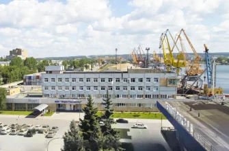 здание речного порта