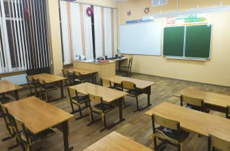 пустой класс в школе