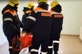 эвакуация жителей на тренировке