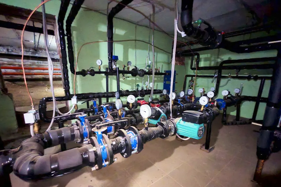 тепловой узел в детсаду