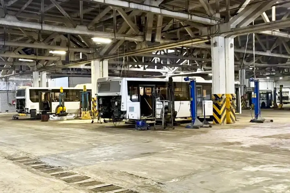 ремонт автобусов в ТПАТП 3