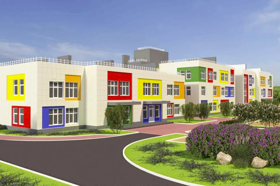 проект здания детсада в микрорайоне Калина