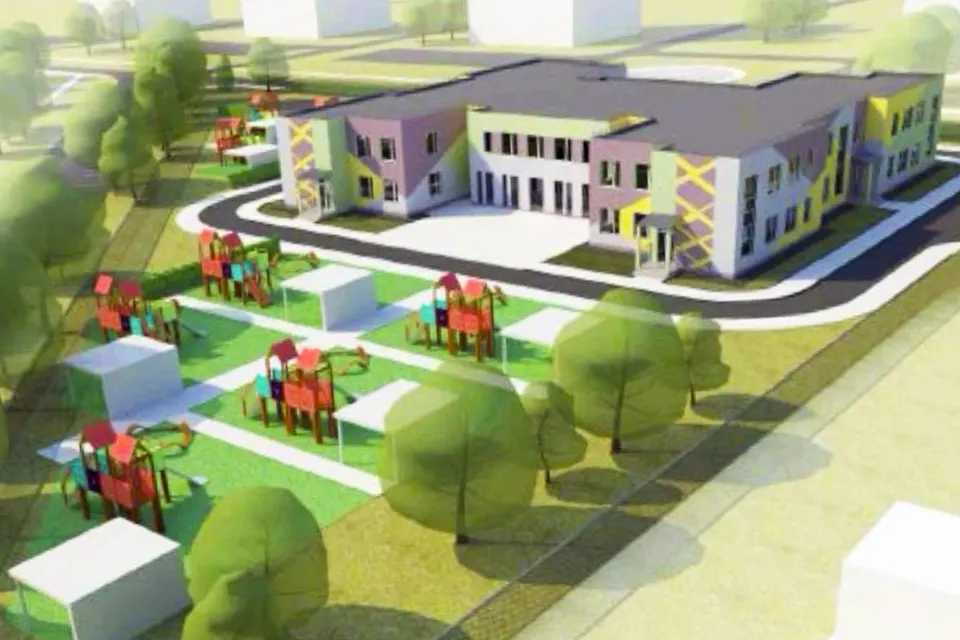 проект здания детсада в 14А квартале