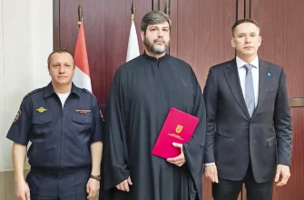 награждение протодиакона