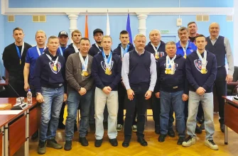 чествование команды Мега-лада