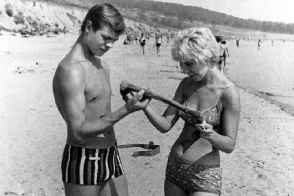 находка на пляже Тольятти