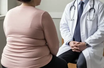 женщина пришла на прием к врачу