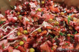 готовый салат винегрет