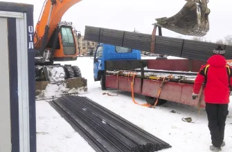 установка ограждения на Центральной площади