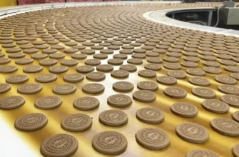 изготовление печенья на кондитерской фабрике Услада