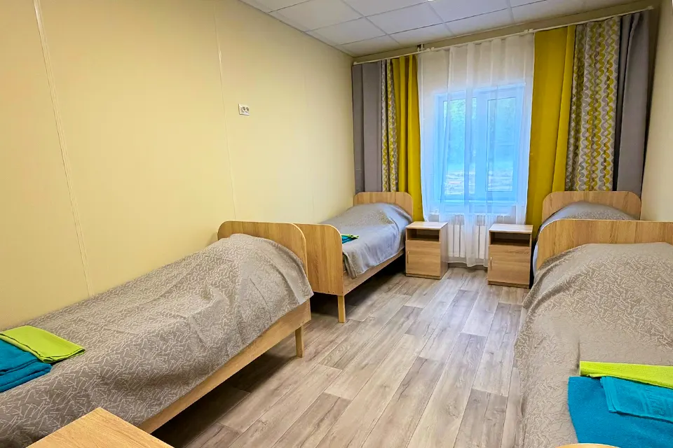 комната в лагере Спартак