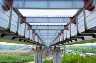 строительство путепровода на 960 км трассы М-5