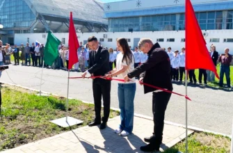 открытие второй очереди Алле спортивной славы