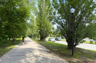 новые фонари на улице Баныкина