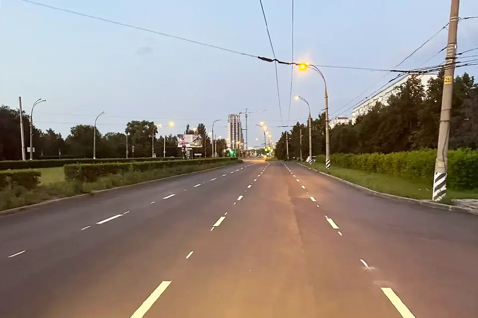 Приморский бульвар вечером
