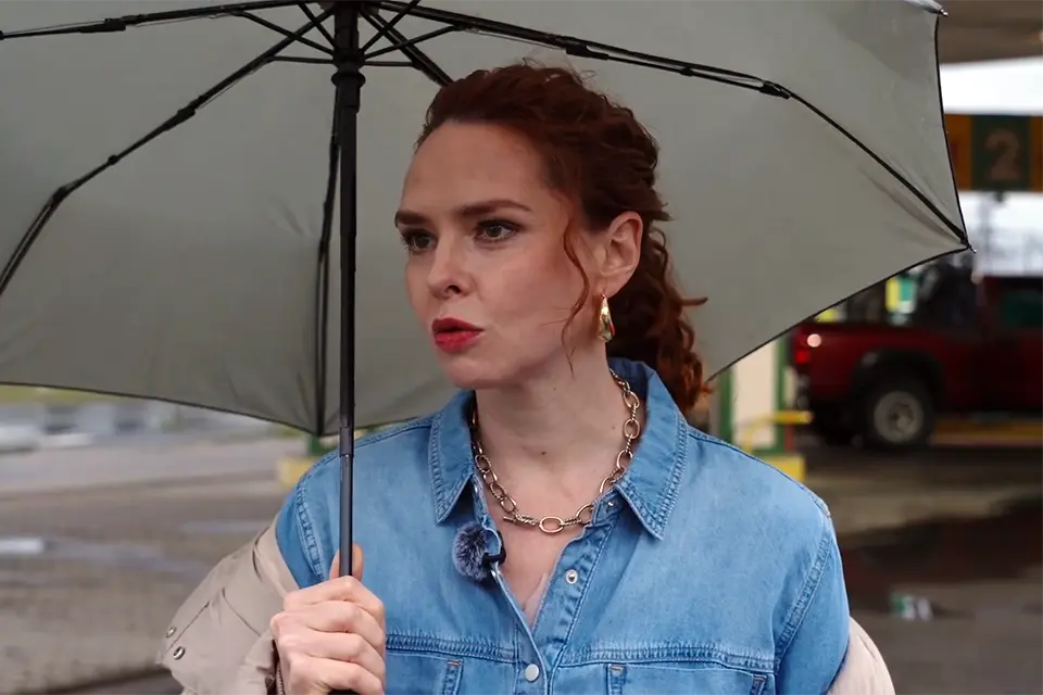 Николаева Елена на съемках в Тольятти Елена Николаева в сериале Нефть Тольятти