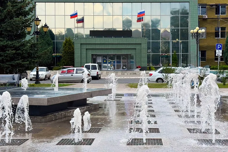 фонтан у филармонии