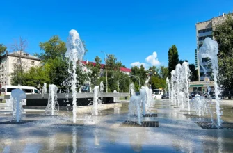 фонтан на площади искусств