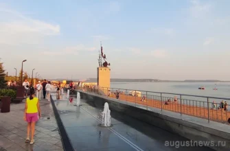 Набережная Автозаводского района Тольятти