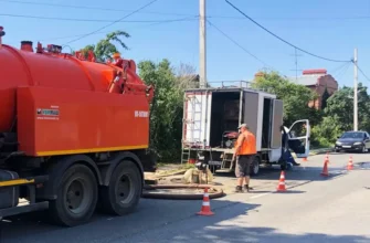 ремонт водопровода на улице Шлютова