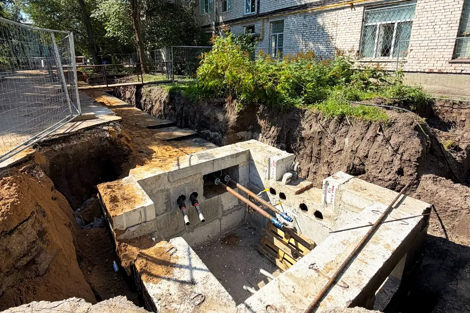 установка системы дистанционного контроля на трубы