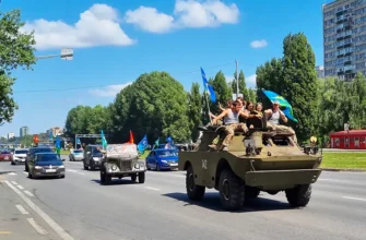 празднование Дня ВДВ