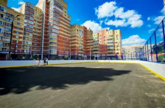 отремонтированный корт на бульваре Ленина 21
