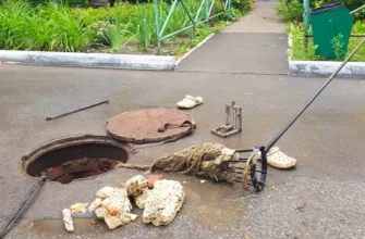 мусор из канализации