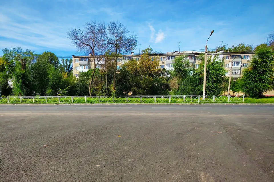 отремонтированная улица Новопромышленная