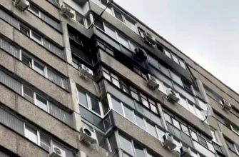 пожар в жилом доме Тольятти