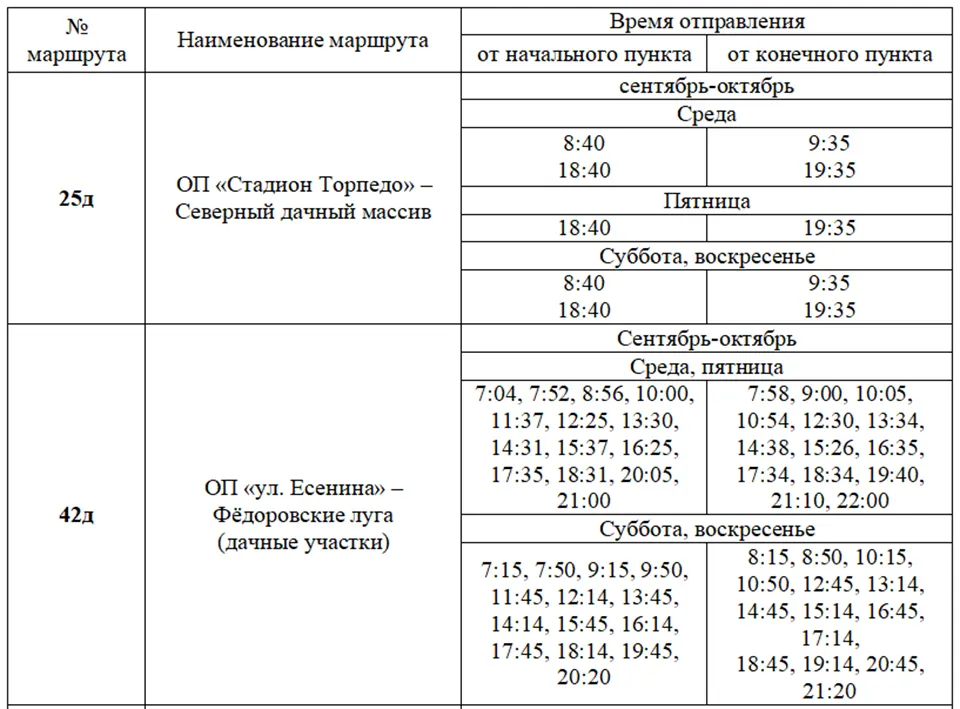 расписание сентябрь октябрь 2026 4 расписание дачных автобусов в сентябре-октябре 2026 4