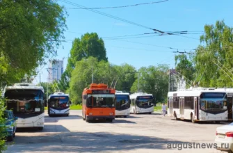 троллейбусное депо на Приморском бульваре